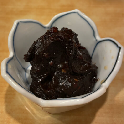 木の芽　そば味噌